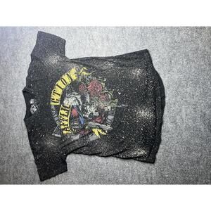 Affliction Live Fast Black Graphic Men's T-Shirt Large